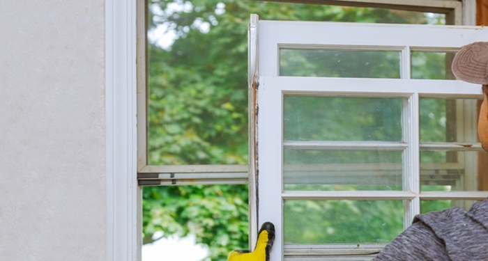 repairing wooden window