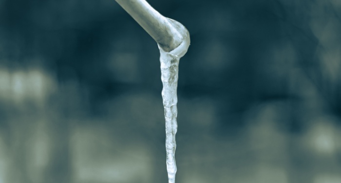 frozen condensate pipes