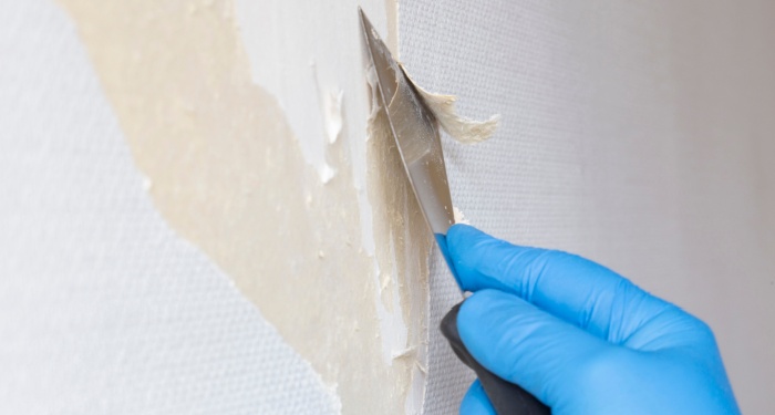 stripping wallpaper